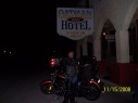 Oatman Hotel at Dark