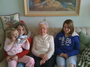 Grandma T and my Girls