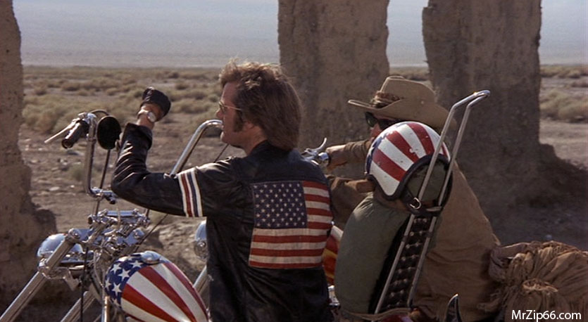 Route from the 1969 Movie Easy Rider